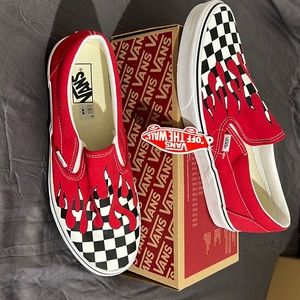 Vans checkered flame - NEW